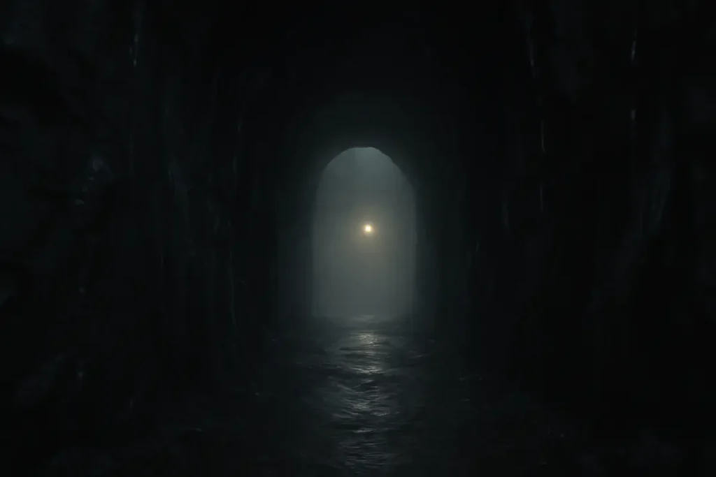 Wariishi Tunnel, Japan - obscure mountain tunnel