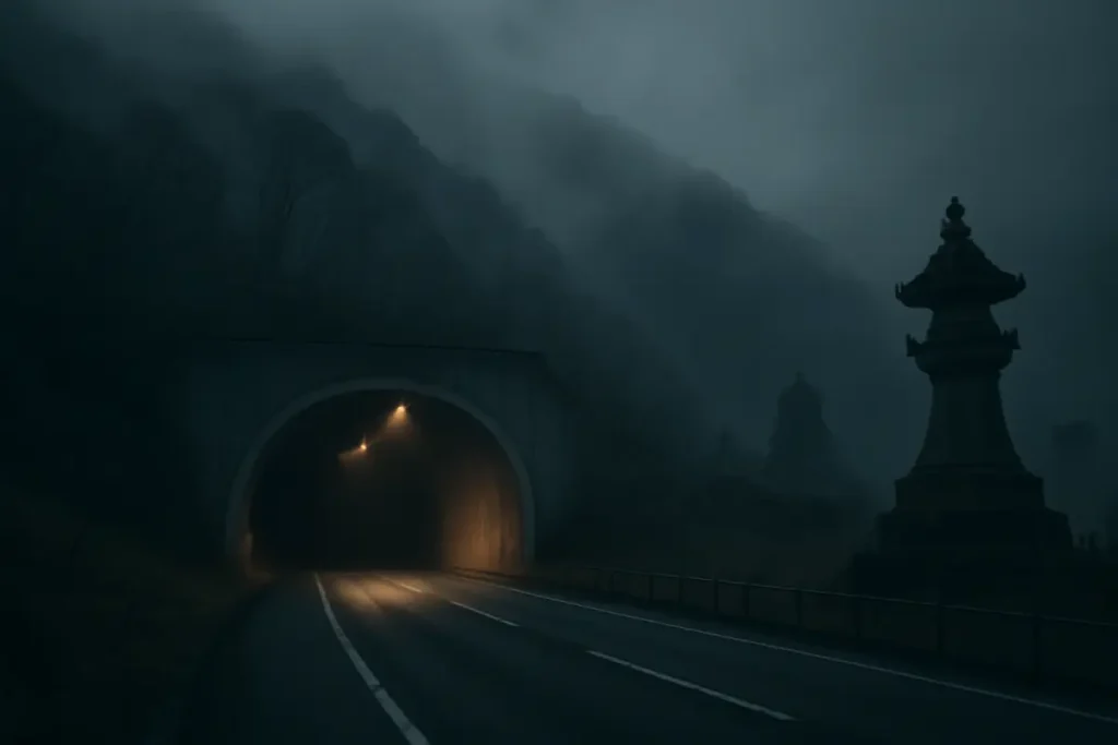 Kurikara Tunnel, Ishikawa, Japan