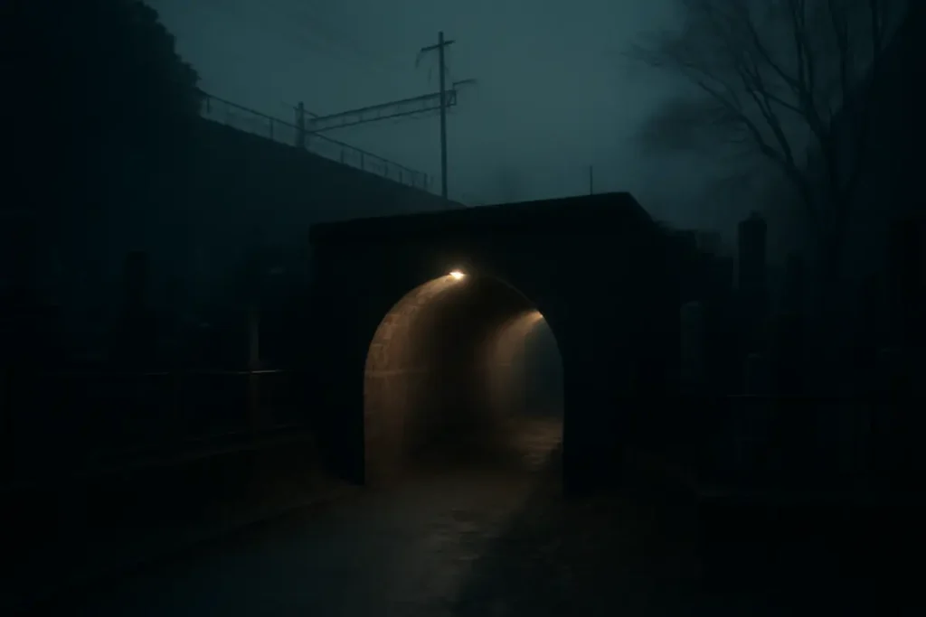 Zushi-oku Tunnel, Kyoto, Japan