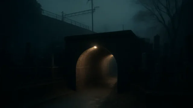 kyoto prefecture kitchen back tunnel
