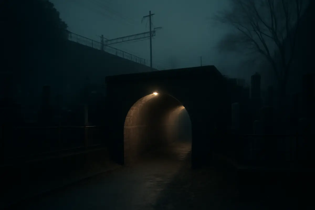 kyoto prefecture kitchen back tunnel