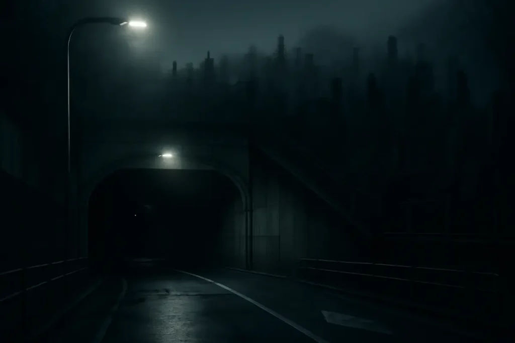 Sendagaya Tunnel, Tokyo, Japan